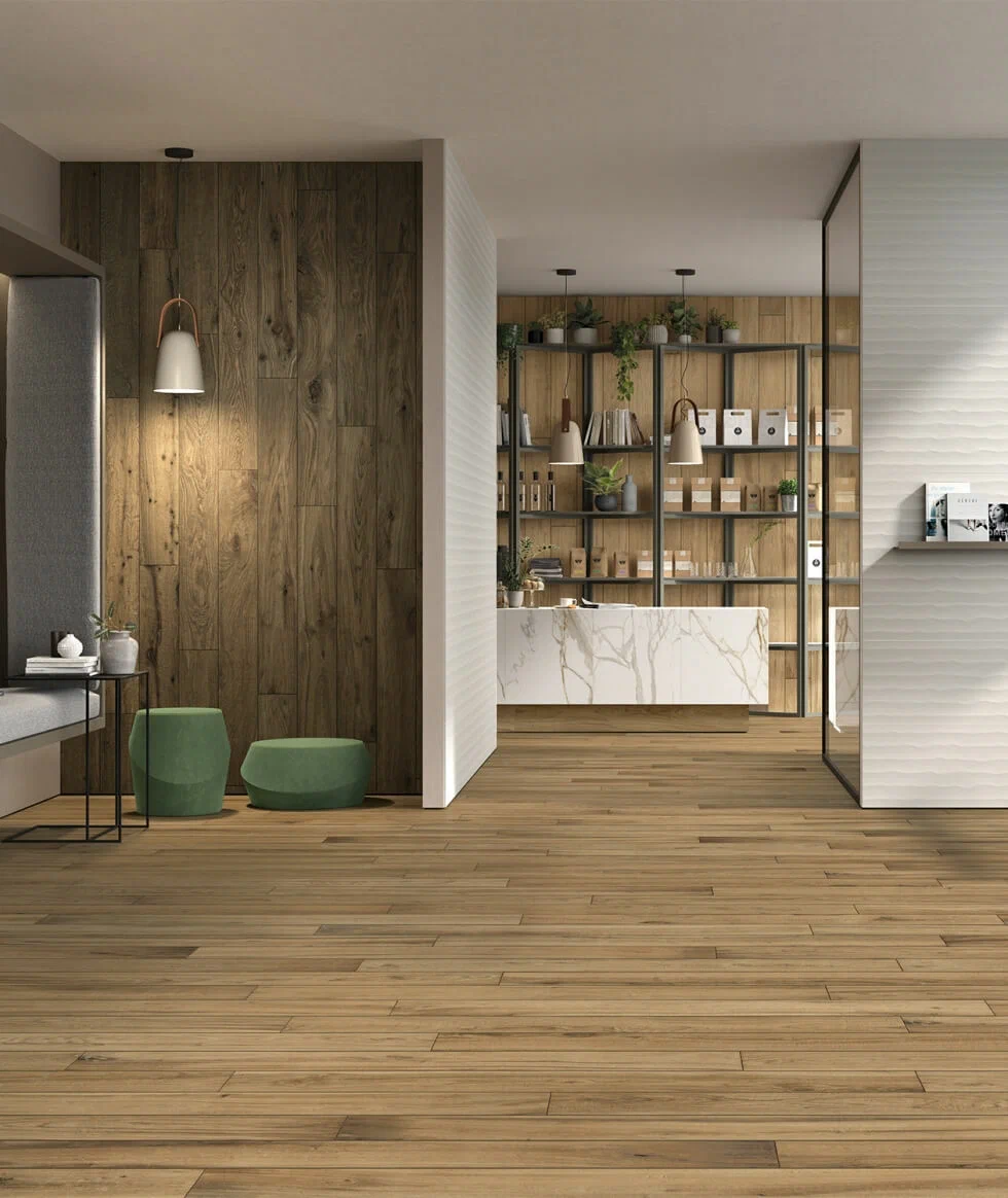 Natural Life Wood Honey ИТАЛОН 22,5x90 матовая | керамогранит